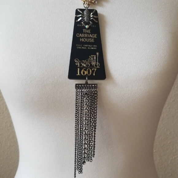 Vintage room key custom made necklace - Picture 2 of 4